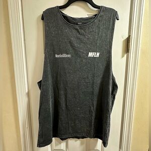 Move Fast Lift Heavy shark tank/muscle t-shirt - Size XL